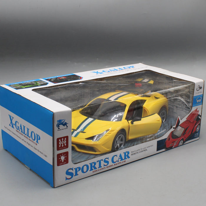 RC X-Gallop Simulated Racing Car with Lights