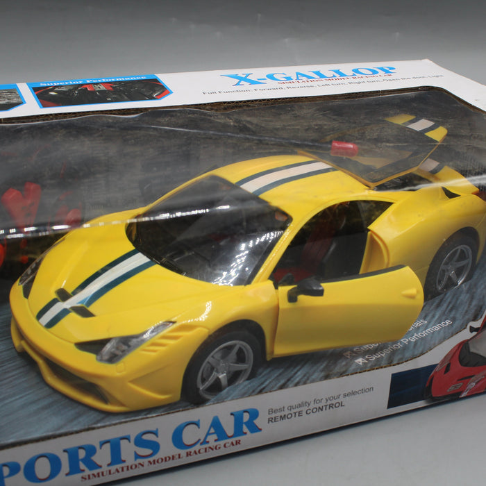 RC X-Gallop Simulated Racing Car with Lights