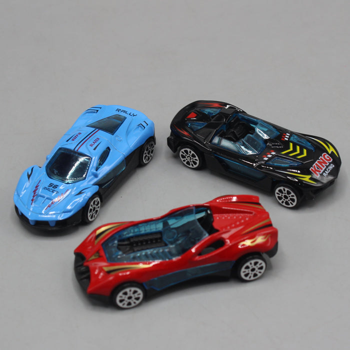 Diecast Transportation Truck with Mini Cars