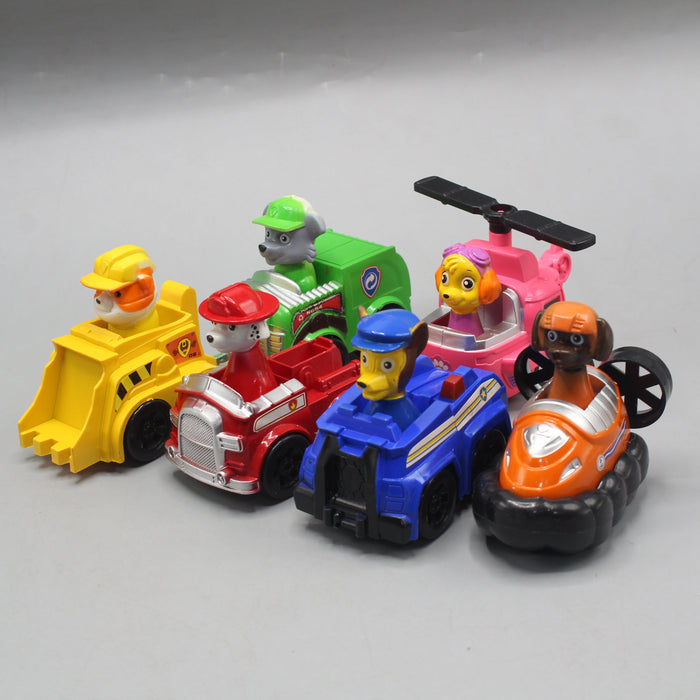 Paw Patrol Friction Vehicles Pack of 6