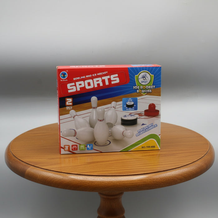 Bowling-Ice Hockey Game