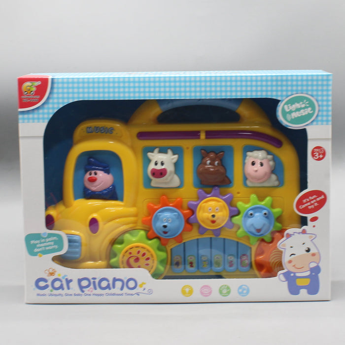 Car Theme Musical Piano with Lights
