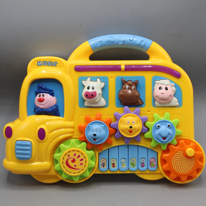 Car Theme Musical Piano with Lights