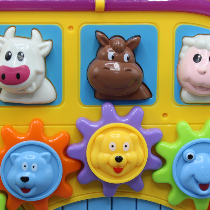 Car Theme Musical Piano with Lights