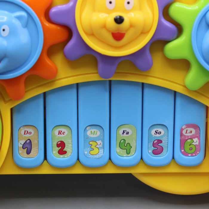 Car Theme Musical Piano with Lights