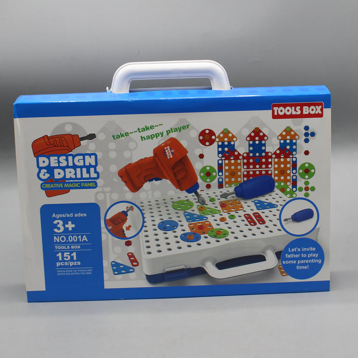 Design & Drill Machine Tool Box