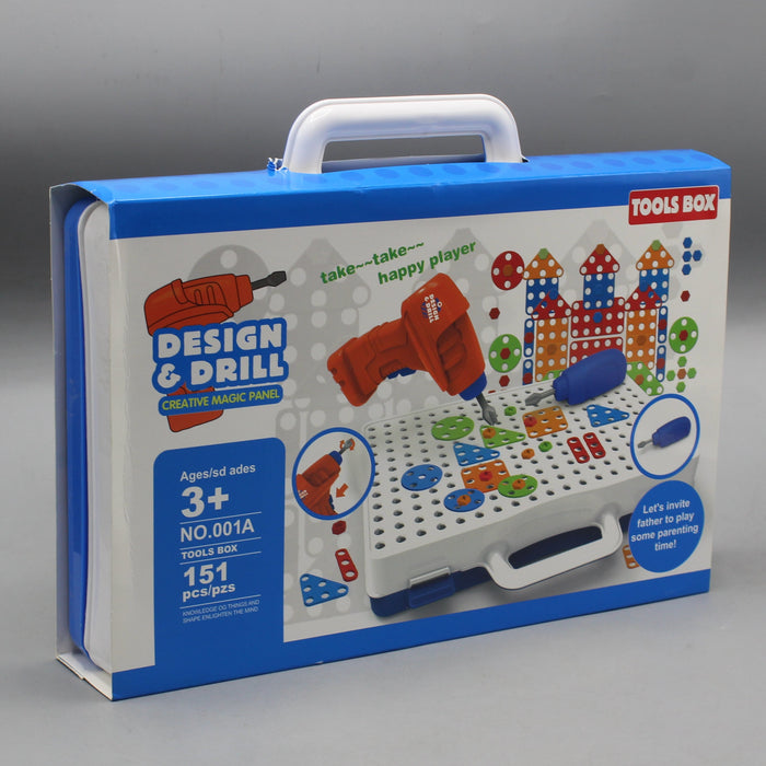 Design & Drill Machine Tool Box