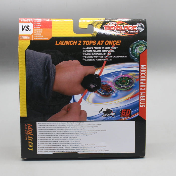 Metal Fusion Launcher Beyblade Set