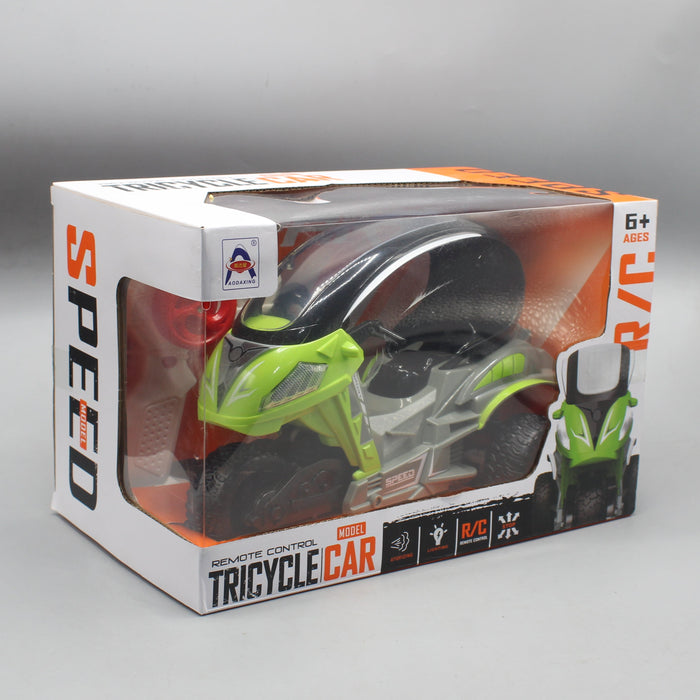 RC Tricycle Model Car with Light & Spray