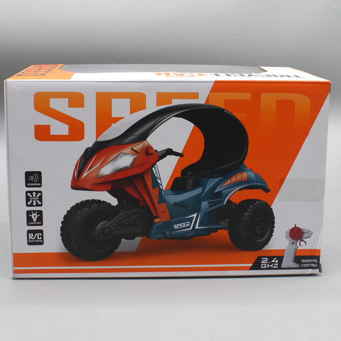 RC Tricycle Model Car with Light & Spray