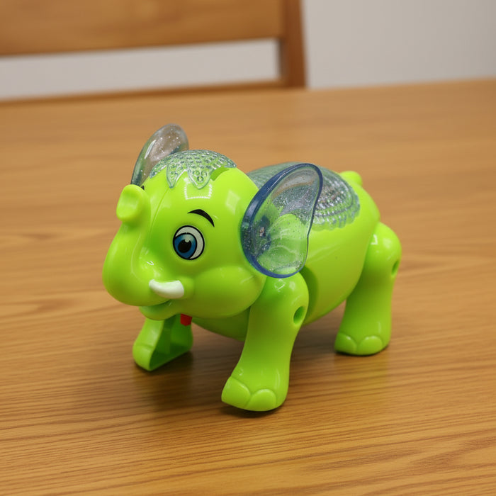 Electric Clever Elephant with Light & Music