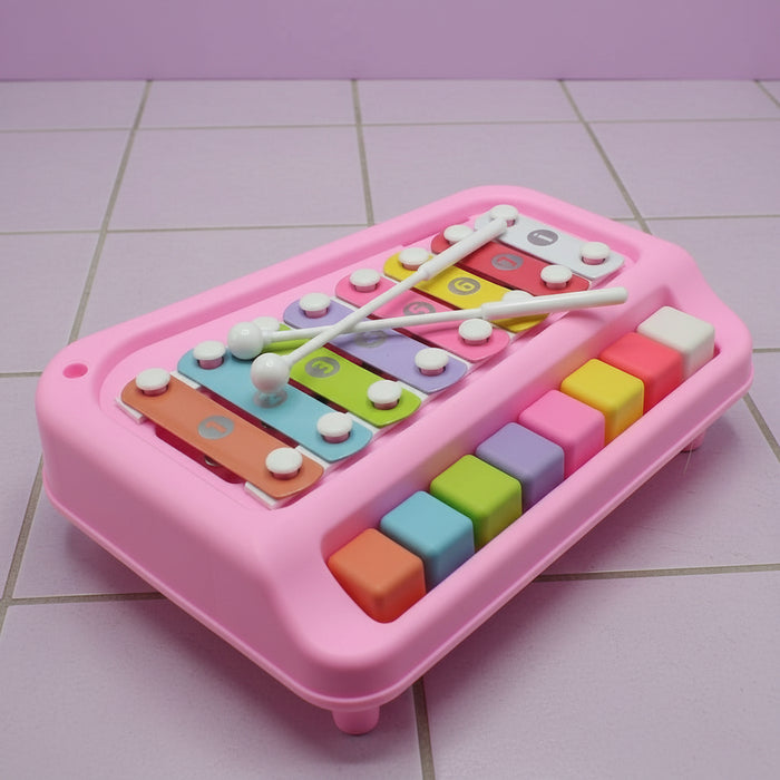 2 in 1 Xylophone Musical Piano