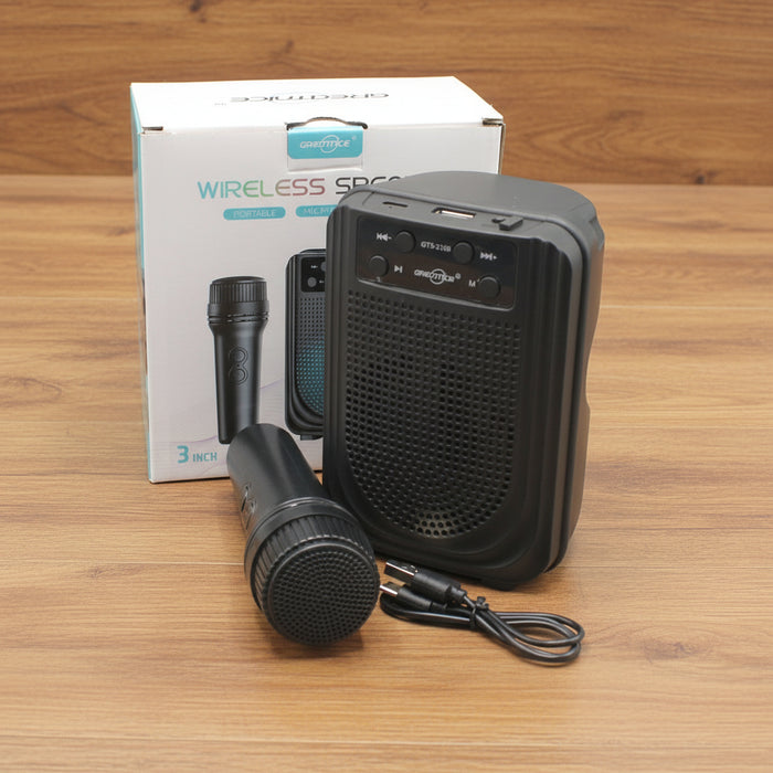 Portable Wireless Speaker with Lights