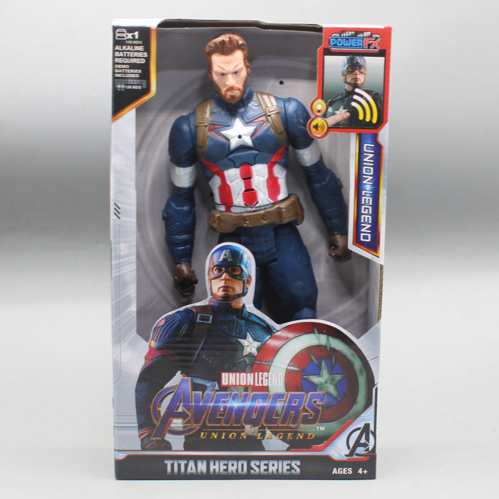 Titan Hero Captain America Figure with Light & Sound