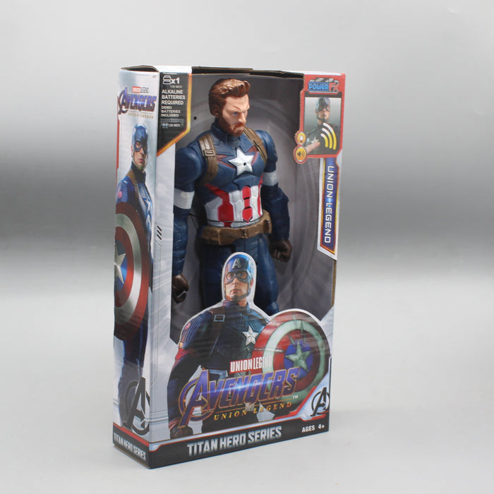 Titan Hero Captain America Figure with Light & Sound