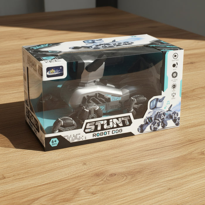 RC Stunt Robot Dog with Light & Music