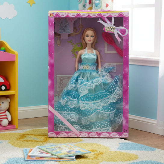 Beautiful Doll with Long Frock