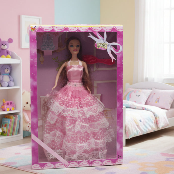 Beautiful Doll with Long Frock