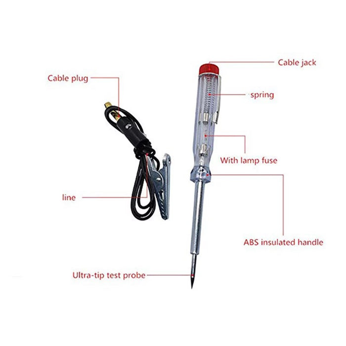Car Truck Motorcycle Circuit Voltage Tester