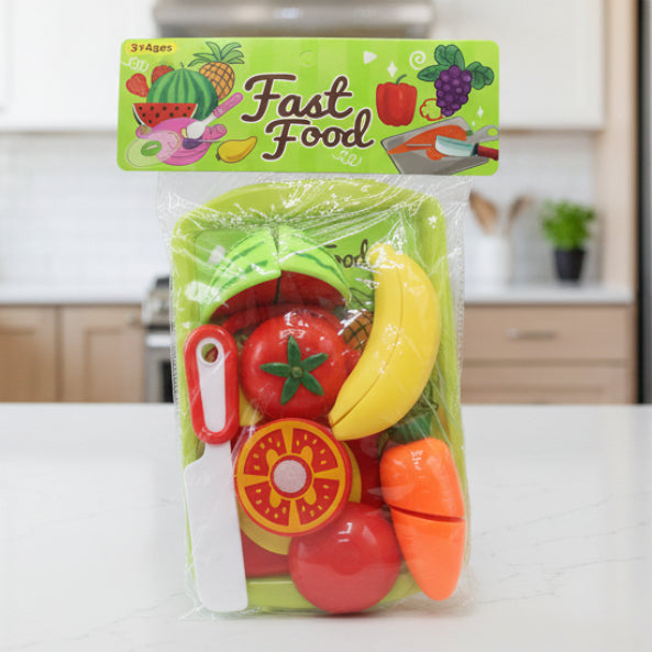 Fast Food Cutting Vegetable Set
