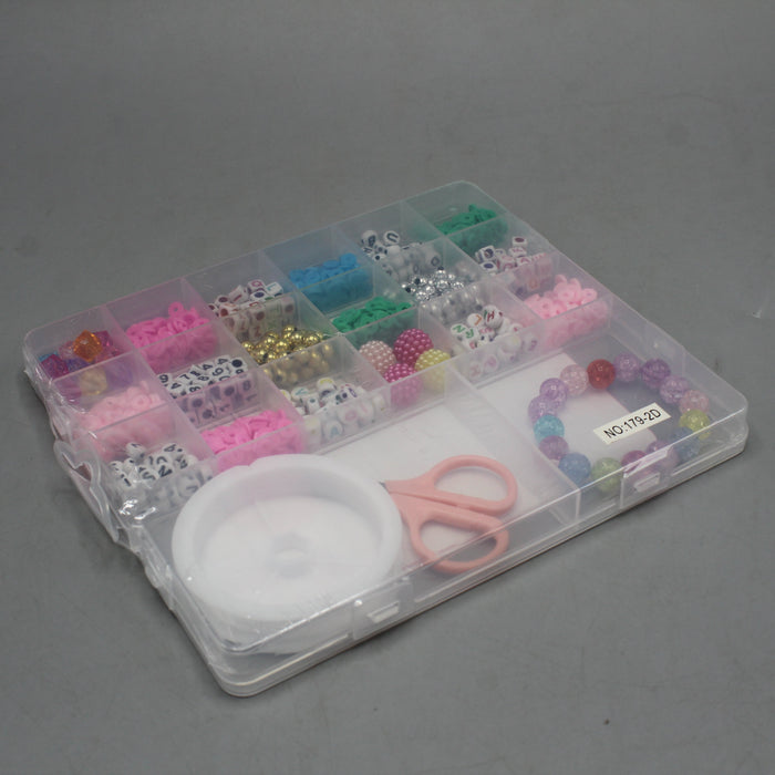 Girls Jewelry Bracelet Beads Set