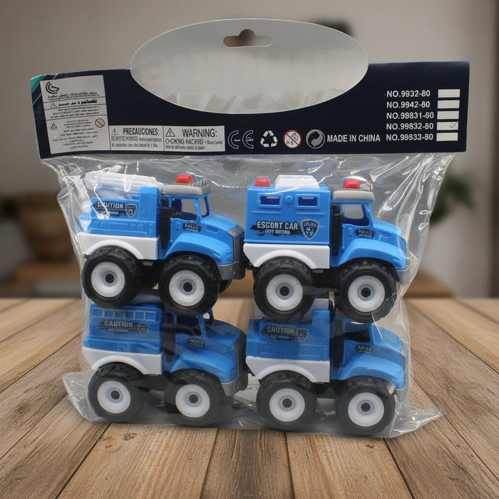 City Car Team Frictions Cars