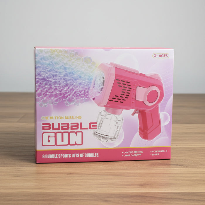 One Button Electric Bubbling Gun