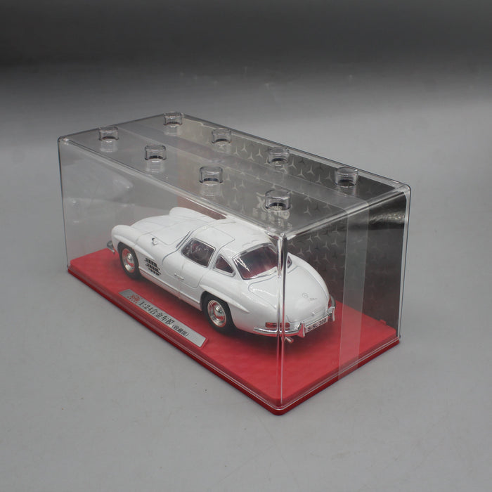 Diecast White Mercedes Benz 300SL Car