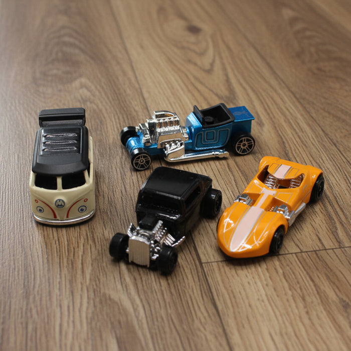 Diecast Mini Vehicle Pack of 4