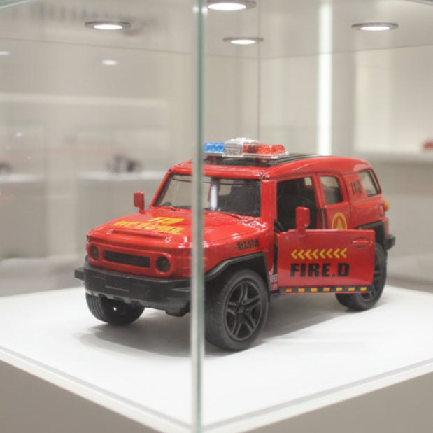 Diecast Rescue Fire .D Car