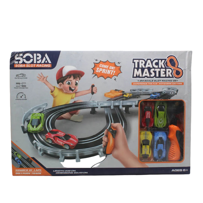 Master Car Track Racing Set