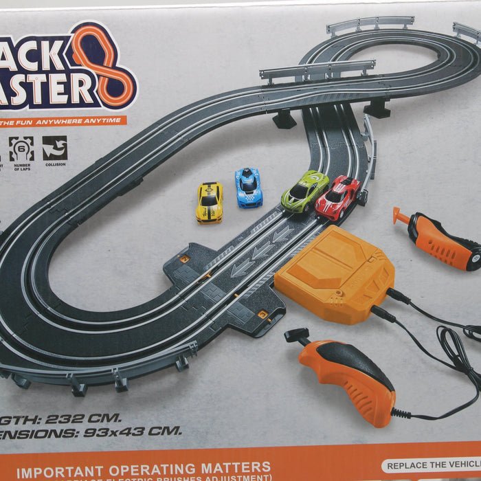 Master Car Track Racing Set