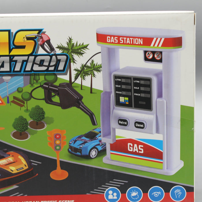 Streamlined Designed Gas Station