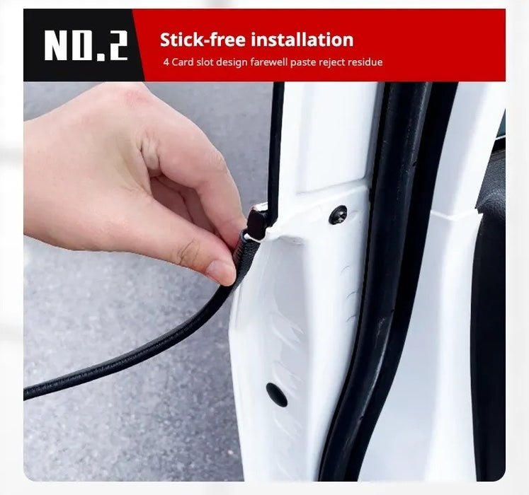 Durable Auto Universal Car Door Edge Black