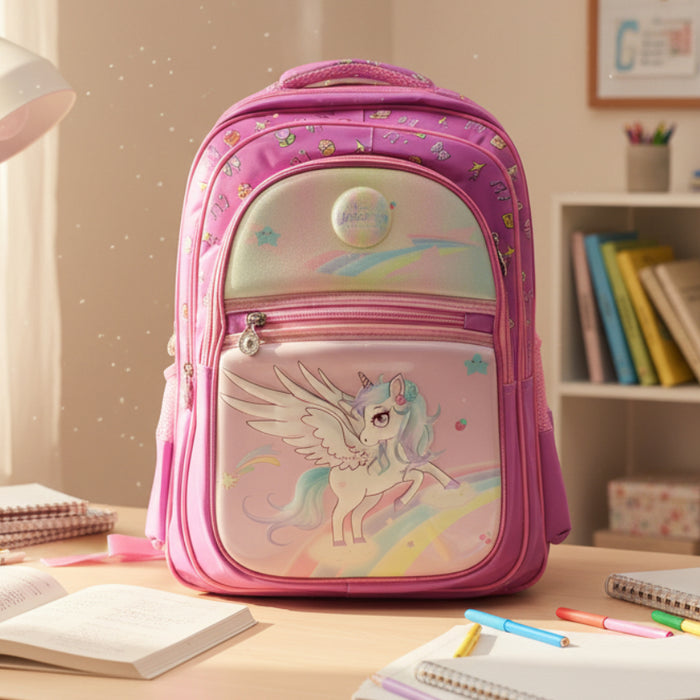Magical Unicorn Theme School Back Pack