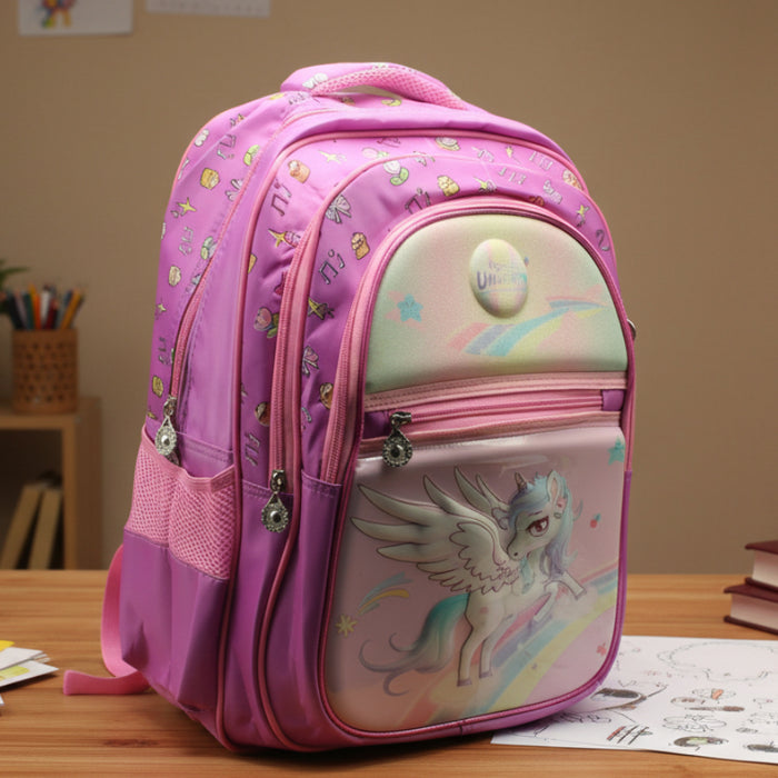 Magical Unicorn Theme School Back Pack