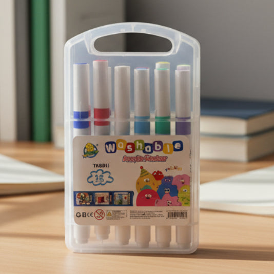 Washable Acrylic Painting Markers Pack of 12