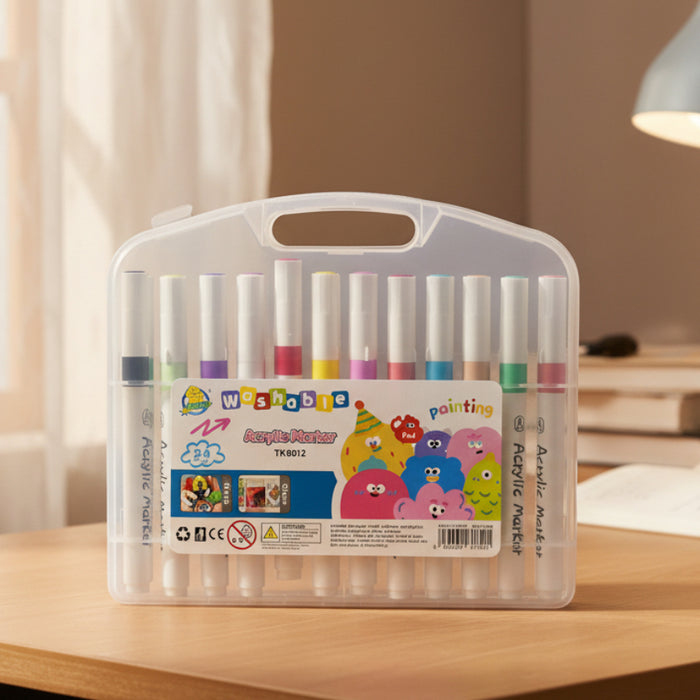 Acrylic Painting Markers Pack of 24