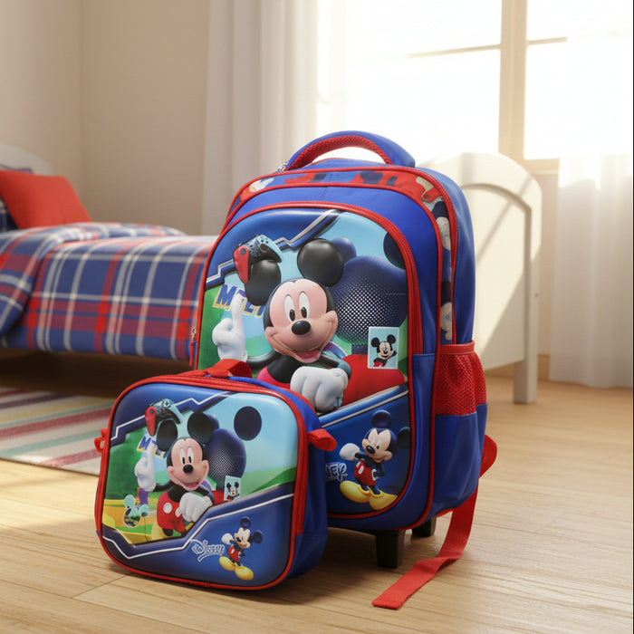 Disney Mickey Theme School Trolley Bag