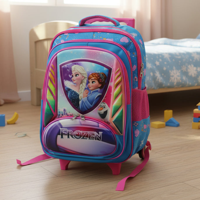 Frozen Princess School Trolley Bag