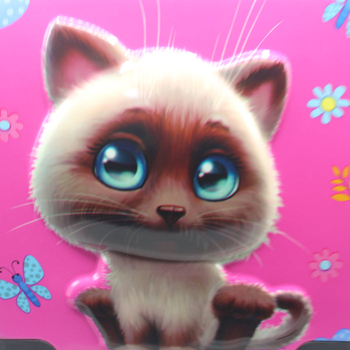 Lovely Cat Theme Trolley Suitcase