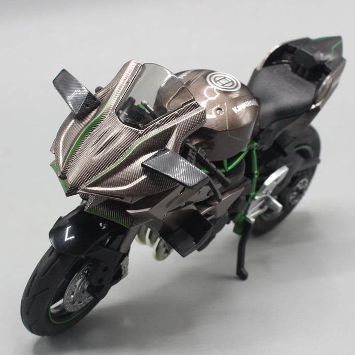 Diecast Kawasaki Ninja Bike with Light & Sound