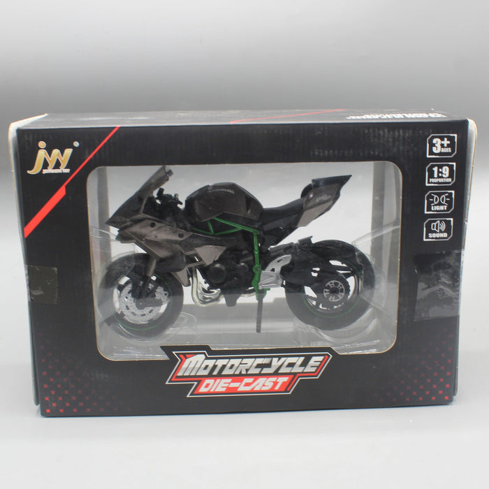 Diecast Kawasaki Ninja Bike with Light & Sound