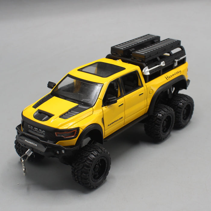 Diecast Mammoth 6x6 Ram Pickup Truck