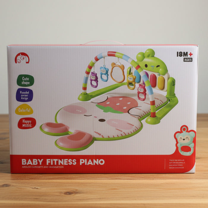 Cartoon Baby Fitness Piano Play Mat Gym