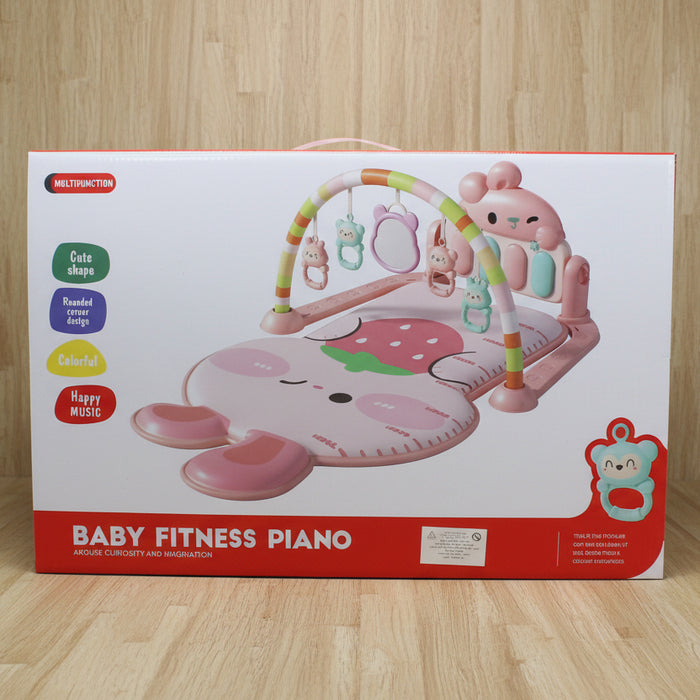 Cartoon Baby Fitness Piano Play Mat Gym