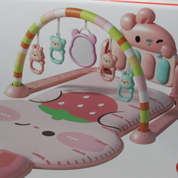 Cartoon Baby Fitness Piano Play Mat Gym