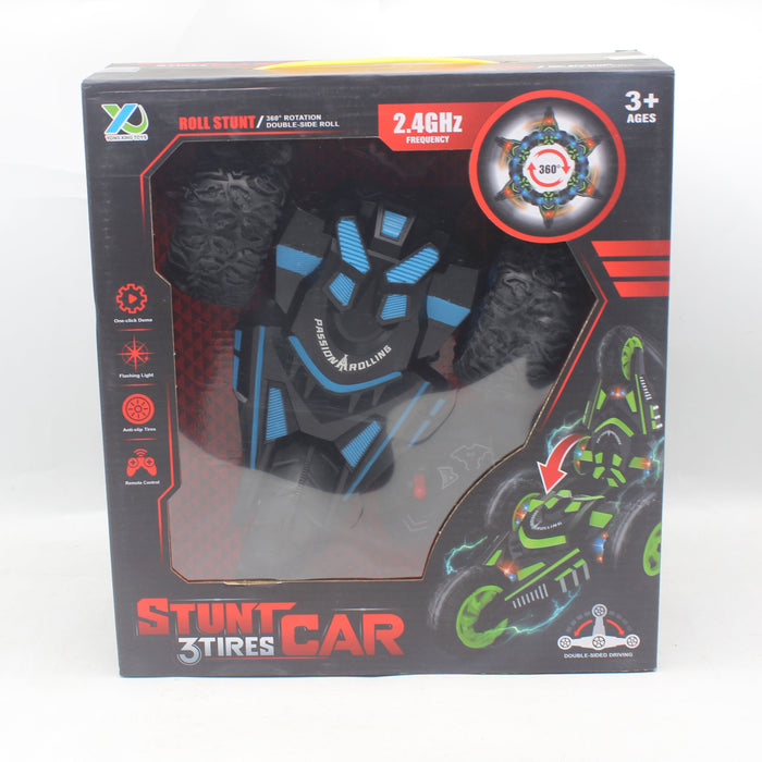 RC 3 x Tires Stunt Car with Flashing Lights