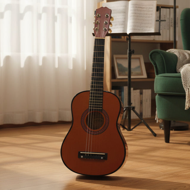 Brown Kids String Guitar
