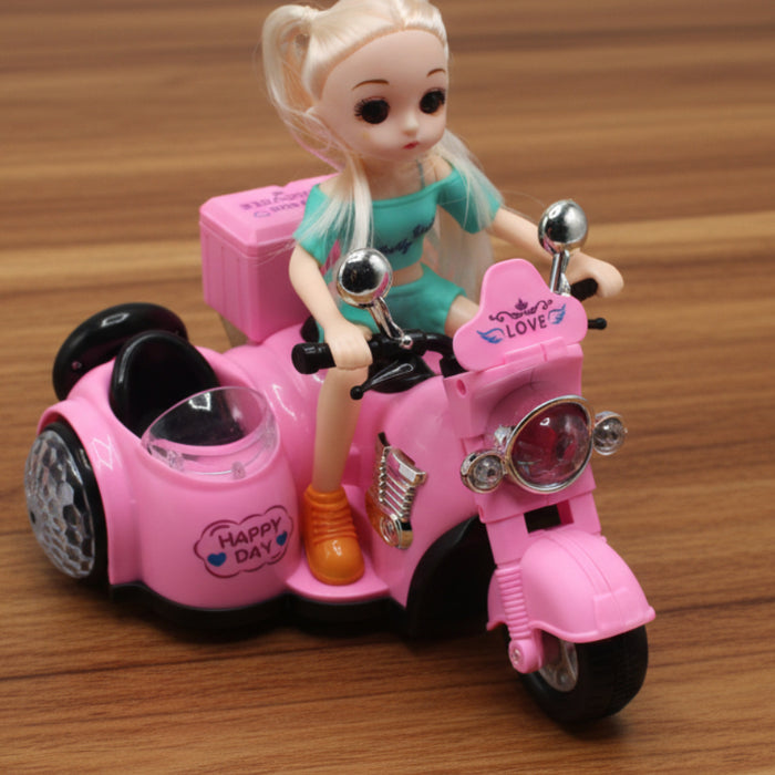 Dynamic Scooter Doll with Light & Music